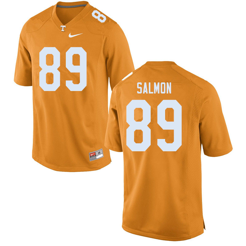 Men #89 Hunter Salmon Tennessee Volunteers College Football Jerseys Sale-Orange